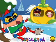 Crayon Shin Snowball Fight