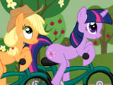 Little Pony Bike Racing