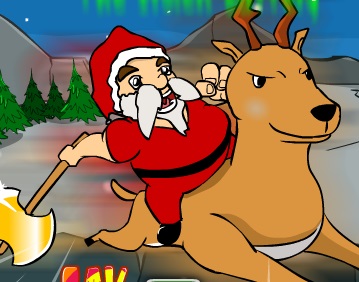 Mr Santa - the stolen battrey